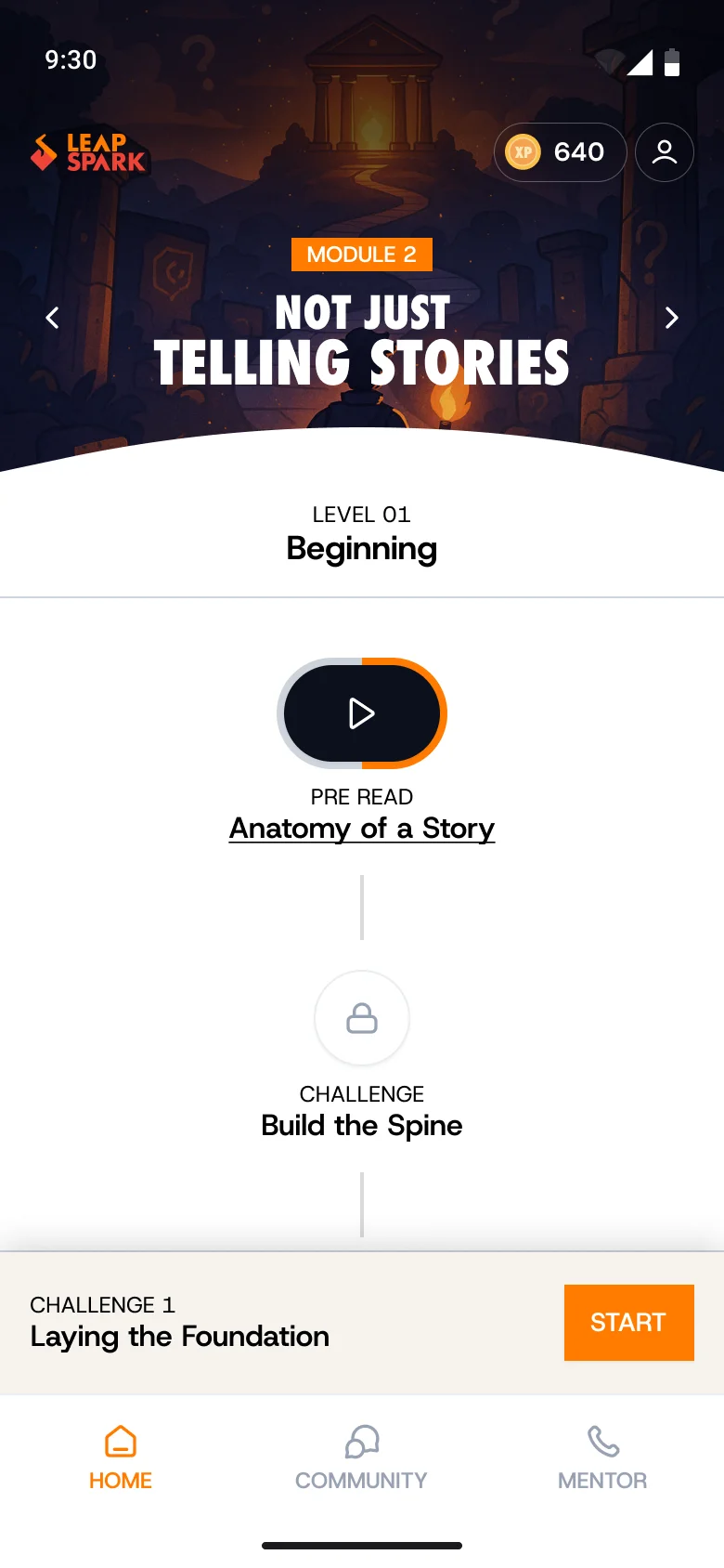 Leap Spark app - 🛠️ Tech for Good Skills